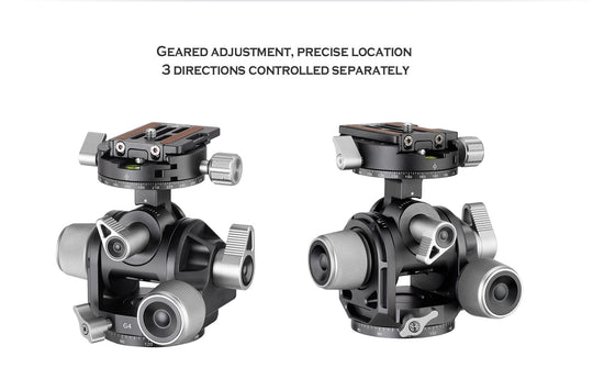 Leofoto G4 Geared Tripod Head