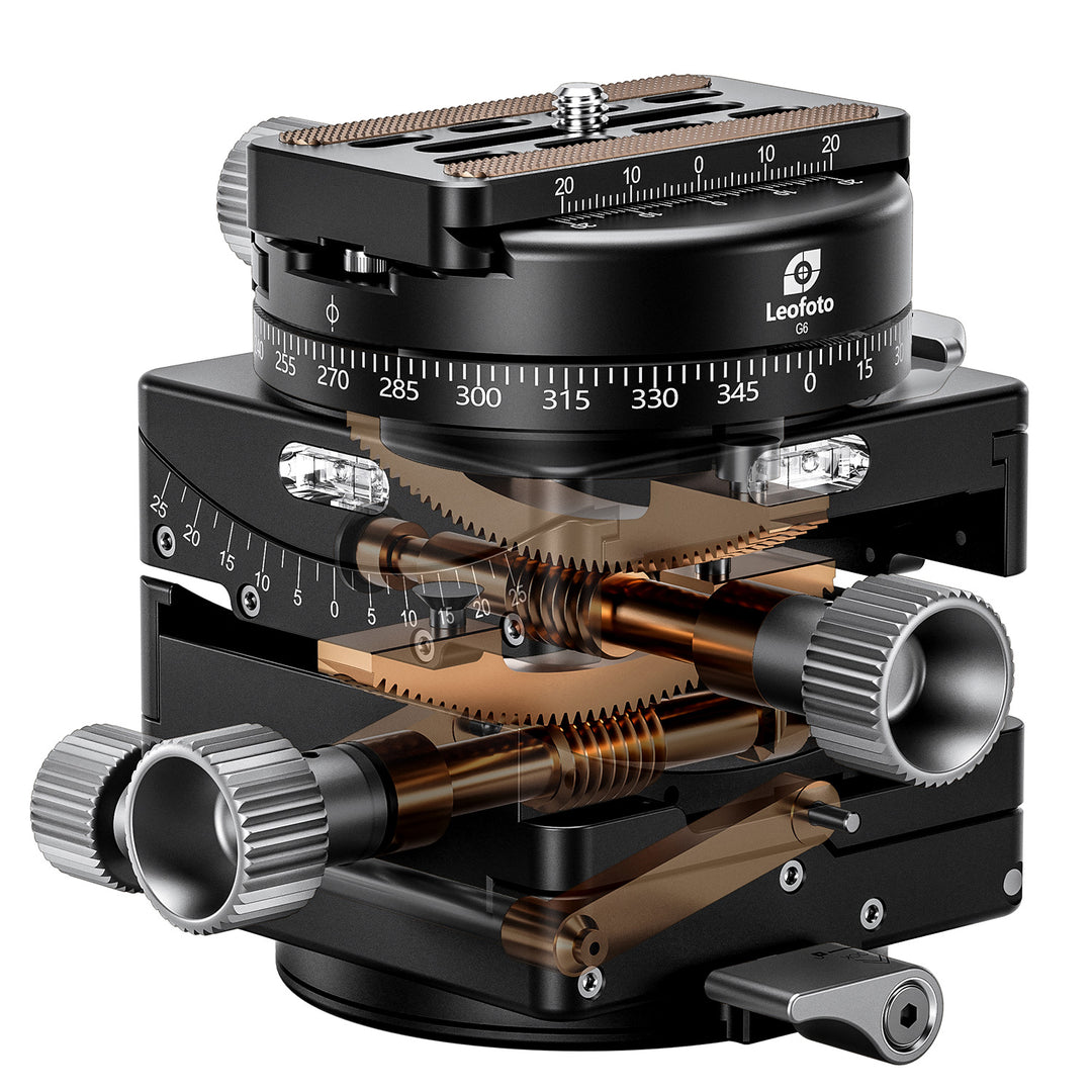 Leofoto G6 Precision Geared Head