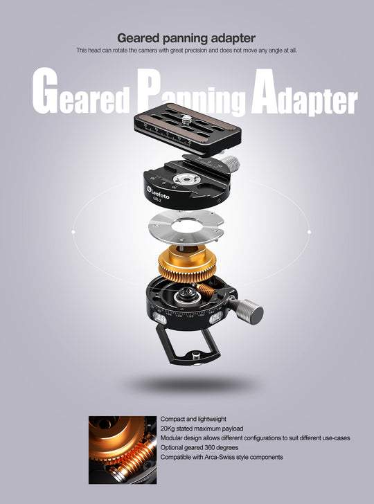 Leofoto GR-2 Panning Clamp