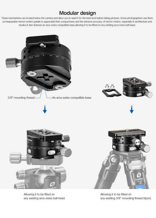 Leofoto GR-2 Panning Clamp