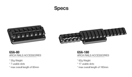 Leofoto GSA Arca Rails