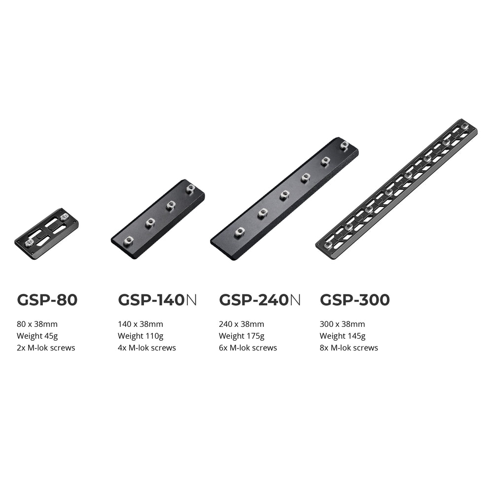 Leofoto GSP M-Lok Arca Quick Release Rails