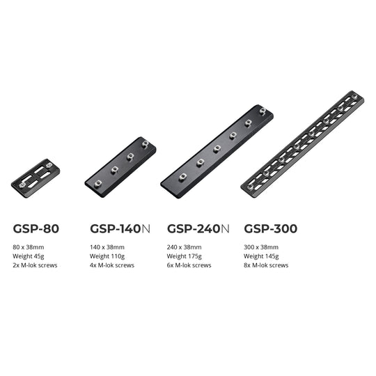 Leofoto GSP M-Lok Arca Quick Release Rails