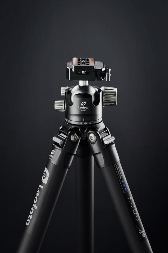 Leofoto Kudu + LH-47SC Carbon Fiber Rifle Sports Tripod Kit