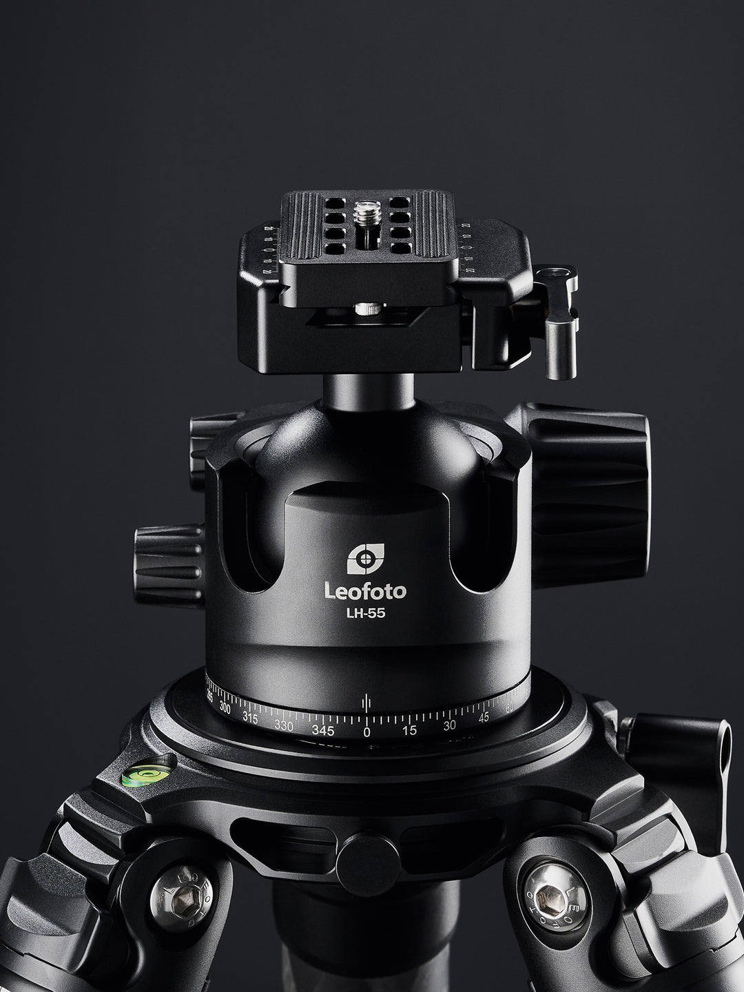 Leofoto LH-55SC Low Profile Ballhead with Dual Profile Picatinny