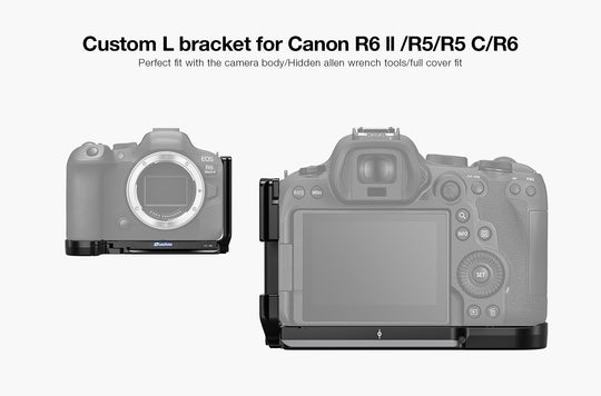 Leofoto LPC-R6II L-Bracket for Canon R6II/R5/R5 C/R6