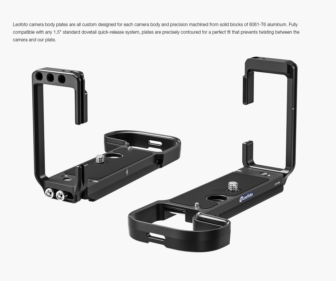 Leofoto LPC-R6II L-Bracket for Canon R6II/R5/R5 C/R6