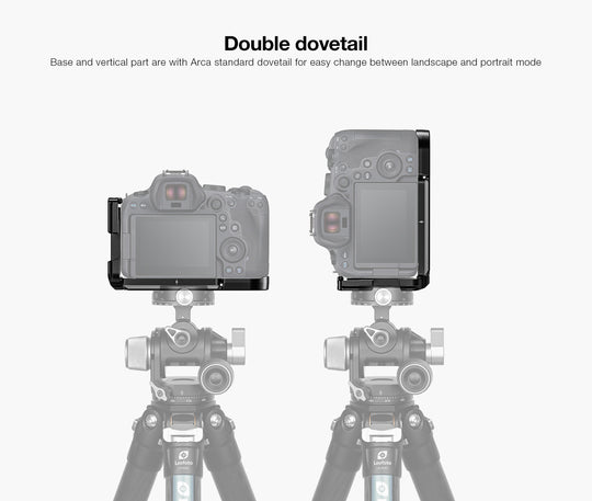 Leofoto LPC-R6II L-Bracket for Canon R6II/R5/R5 C/R6
