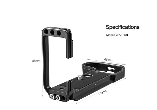 Leofoto LPC-R6II L-Bracket for Canon R6II/R5/R5 C/R6
