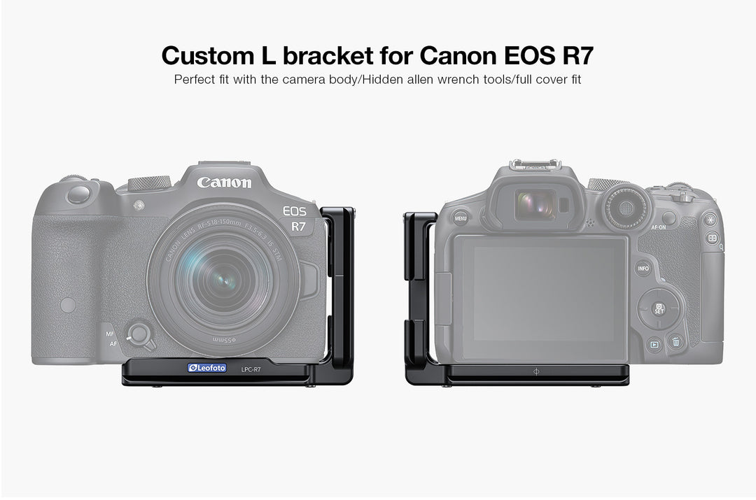 Leofoto LPC-R7 L-Bracket for Canon EOS R7