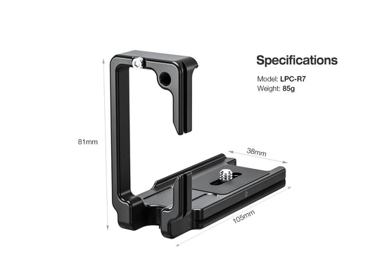 Leofoto LPC-R7 L-Bracket for Canon EOS R7