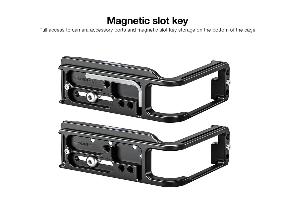 Leofoto LPF-GFX-100S L-Bracket for Fujifilm GFX 100S/GFX 50SII