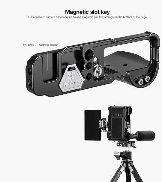 Leofoto LPF-X100VI L-Bracket for Fujifilm X100VI / X100V