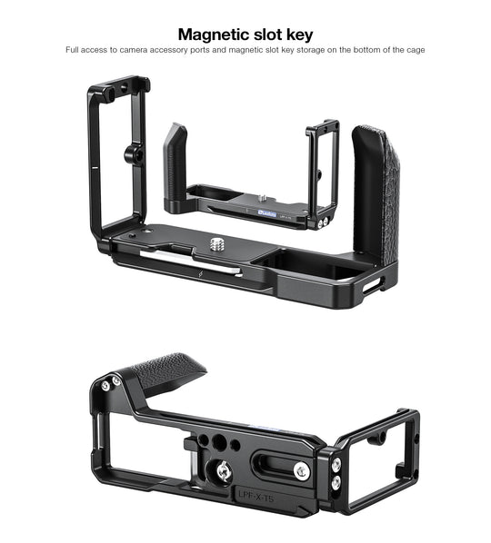 Leofoto LPF-X-T5 L-Bracket for Fujifilm X-T5