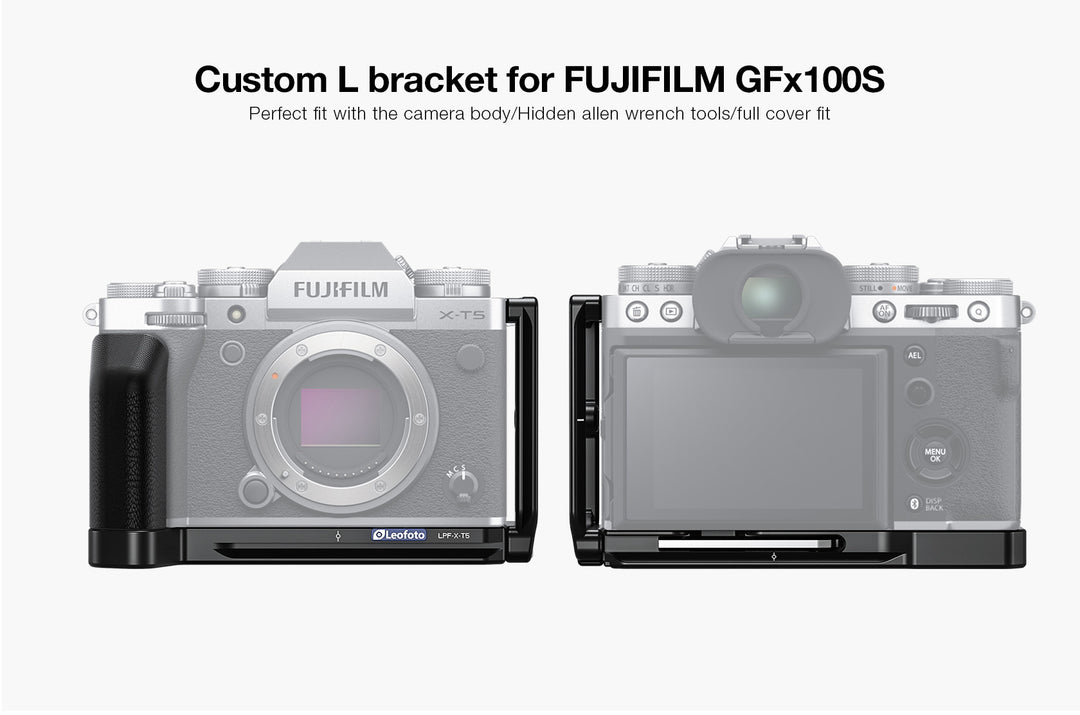 Leofoto LPF-X-T5 L-Bracket for Fujifilm X-T5