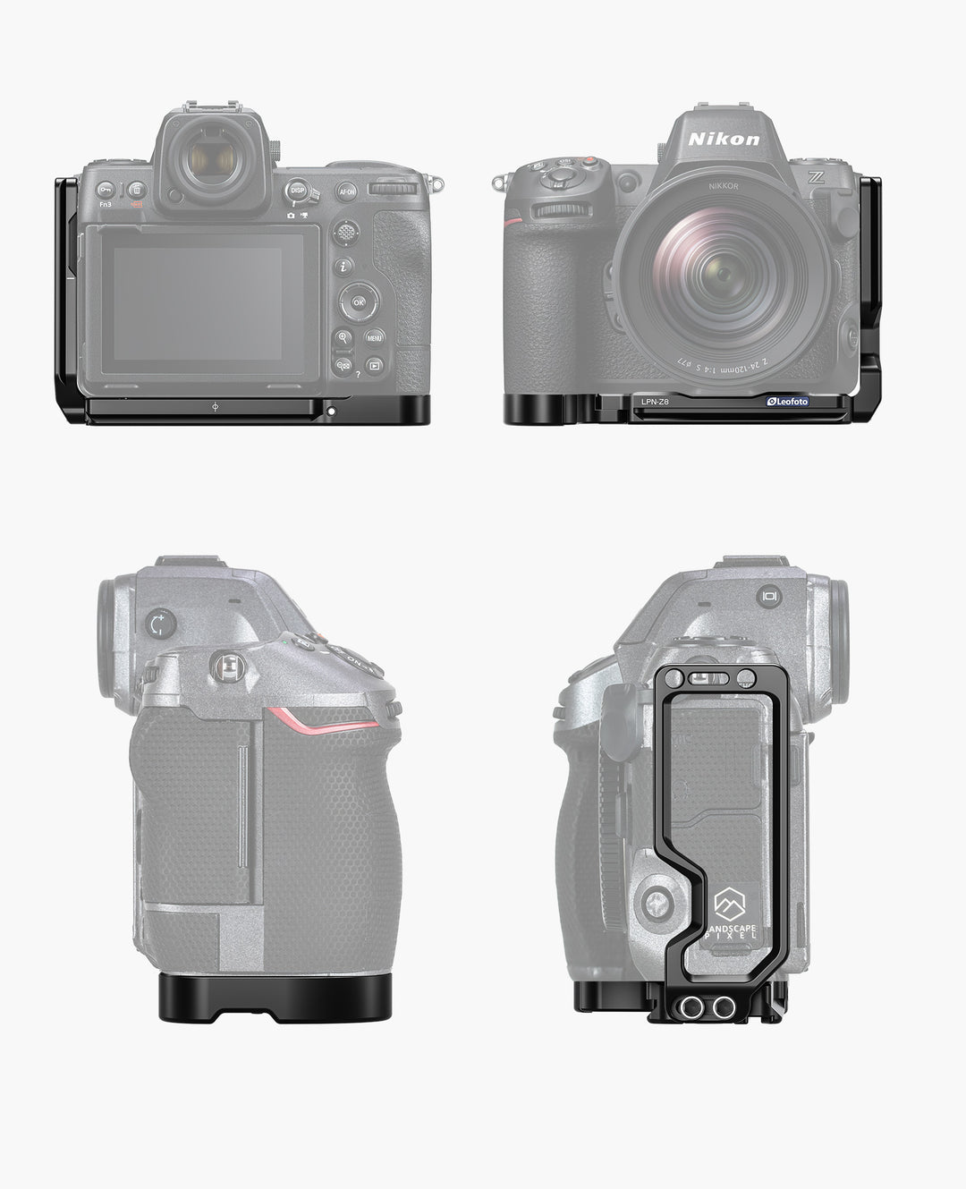 Leofoto LPN-Z8 Combo L-bracket for Nikon Z8