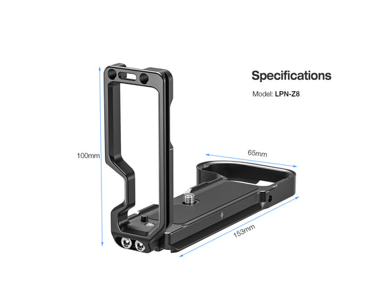 Leofoto LPN-Z8 Combo L-bracket for Nikon Z8