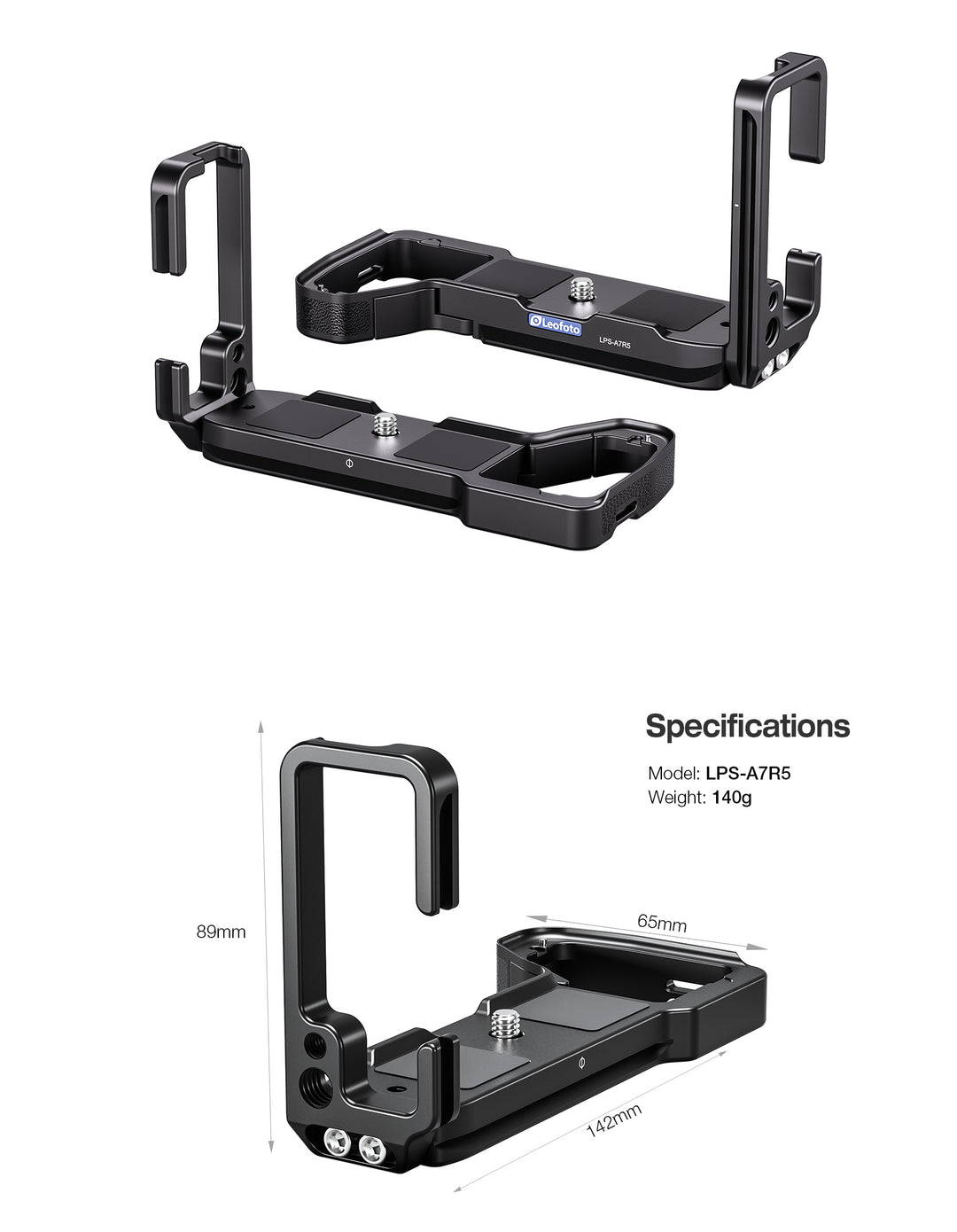Leofoto LPS-A7R5 L-bracket for Sony A7R5