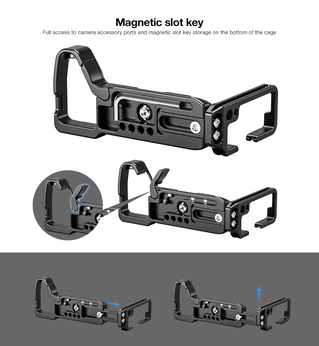Leofoto LPS-A7R5 L-bracket for Sony A7R5