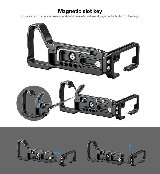 Leofoto LPS-A7R5 L-bracket for Sony A7R5