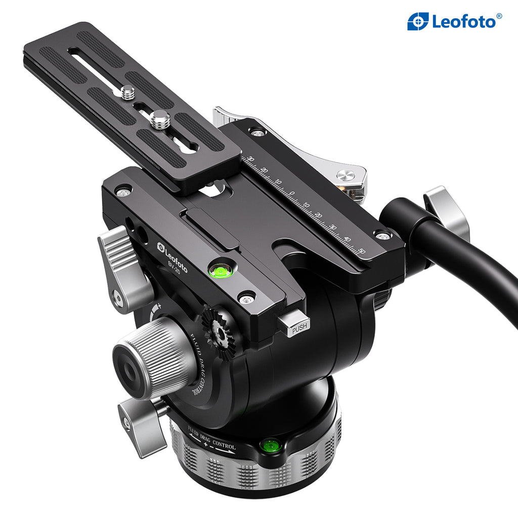 Leofoto LVC-253C + BV-20 Video Tripod Kit