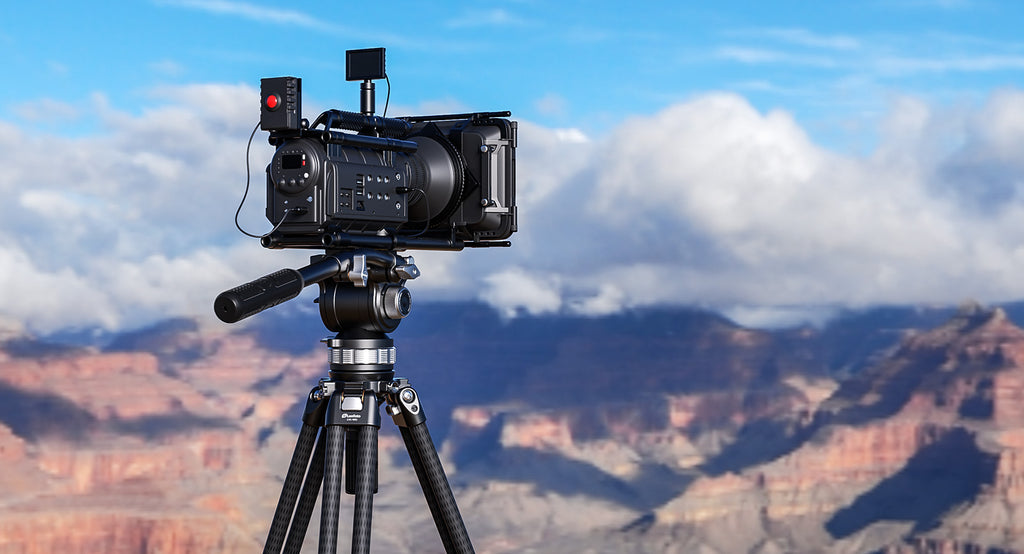 Format Photography Tripod For 4x5 Camera Shooting With A 4x5 Large