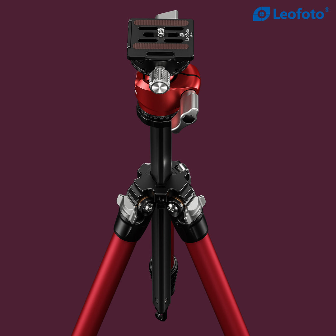Leofoto LY-224C + LH-25 Carbon Fiber Tripod Kit
