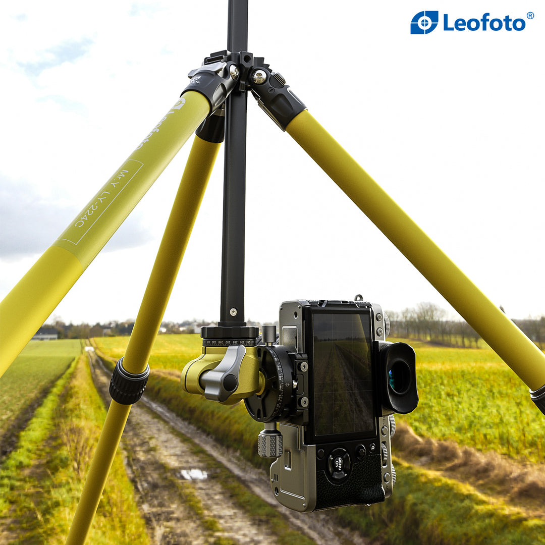 Leofoto LY-224C + LH-25 Carbon Fiber Tripod Kit