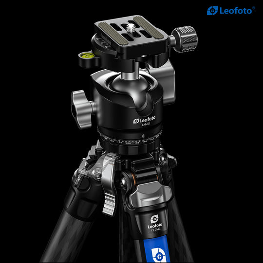 Leofoto LY-224C + LH-25 Carbon Fiber Tripod Kit