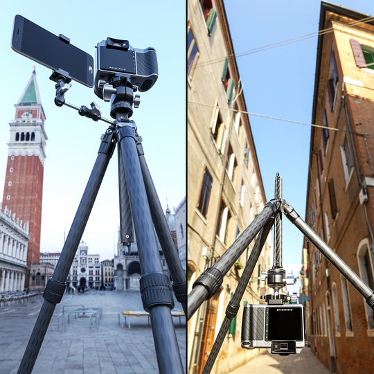 Leofoto LY-284C + LH-30 Carbon Fiber Tripod Kit