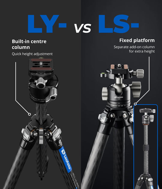Leofoto LY-284C + LH-30 Carbon Fiber Tripod Kit