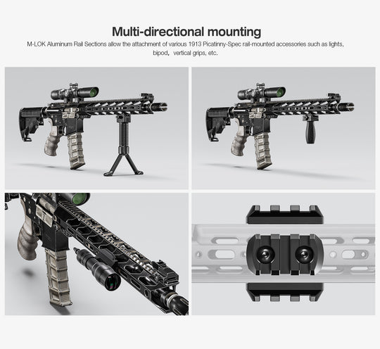 Leofoto MLP M-lok Aluminum Rails