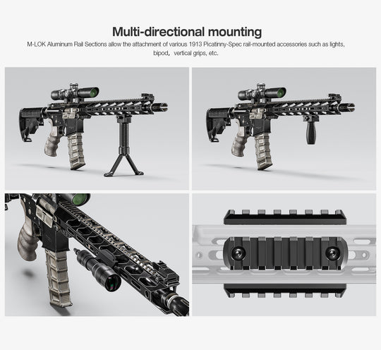 Leofoto MLP M-lok Aluminum Rails