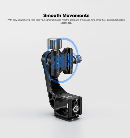 Leofoto MPG-02 Gimbal Head