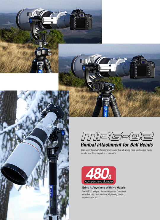 Leofoto MPG-02 Gimbal Head