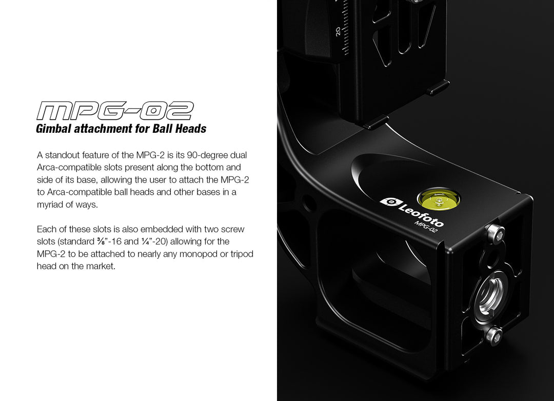 Leofoto MPG-02 Gimbal Head