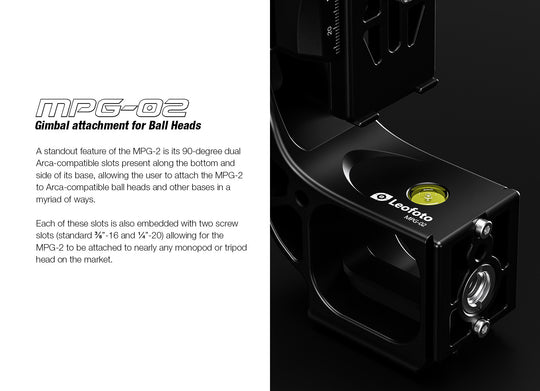 Leofoto MPG-02 Gimbal Head
