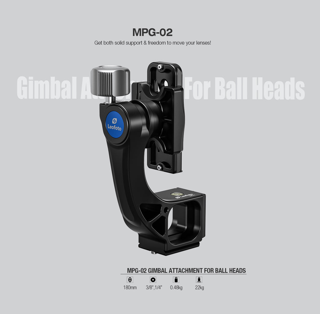 Leofoto MPG-02 Gimbal Head