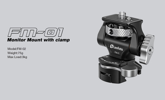 Leofoto FM-01 Monitor Mount with Arca Clamp
