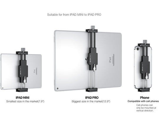 Leofoto PC-120 Smartphone &amp; Tablet Clamp