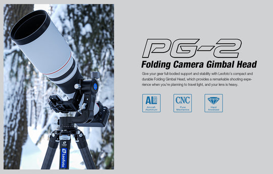 Leofoto PG-2 Folding Gimbal