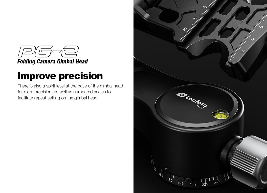 Leofoto PG-2 Folding Gimbal