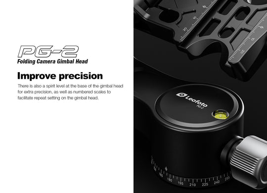 Leofoto PG-2 Folding Gimbal
