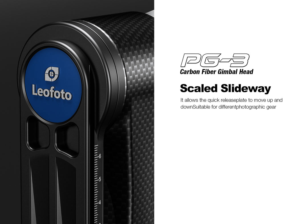Leofoto PG-3 Carbon Fiber Gimbal