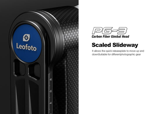 Leofoto PG-3 Carbon Fiber Gimbal
