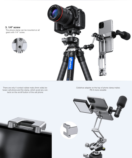 Leofoto PS-4 Smartphone Stand
