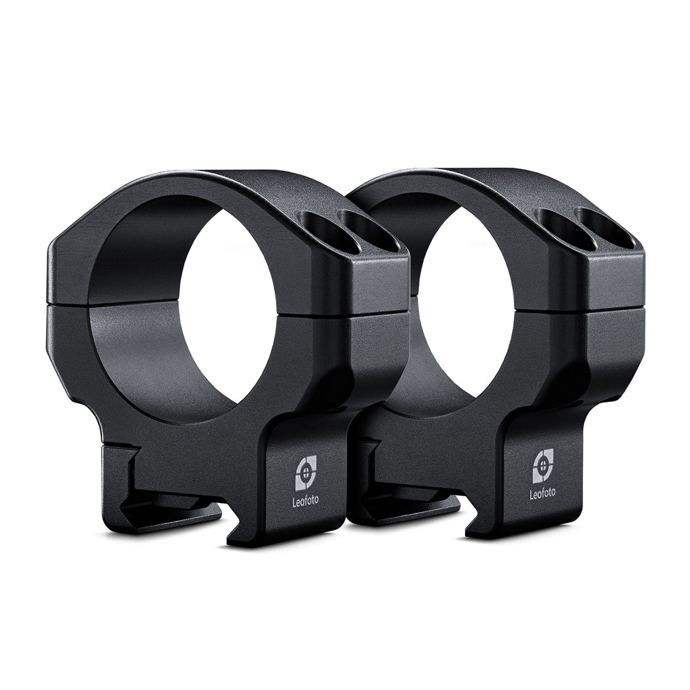 Leofoto Professional Scope Ring Set with Titanium M4 Torx bolts & Torx wrench