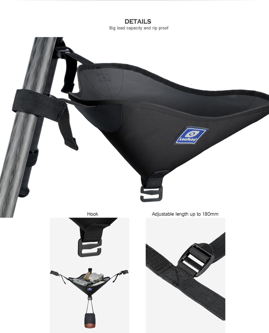 Leofoto RB-2 Universal Tripod Rock Bag