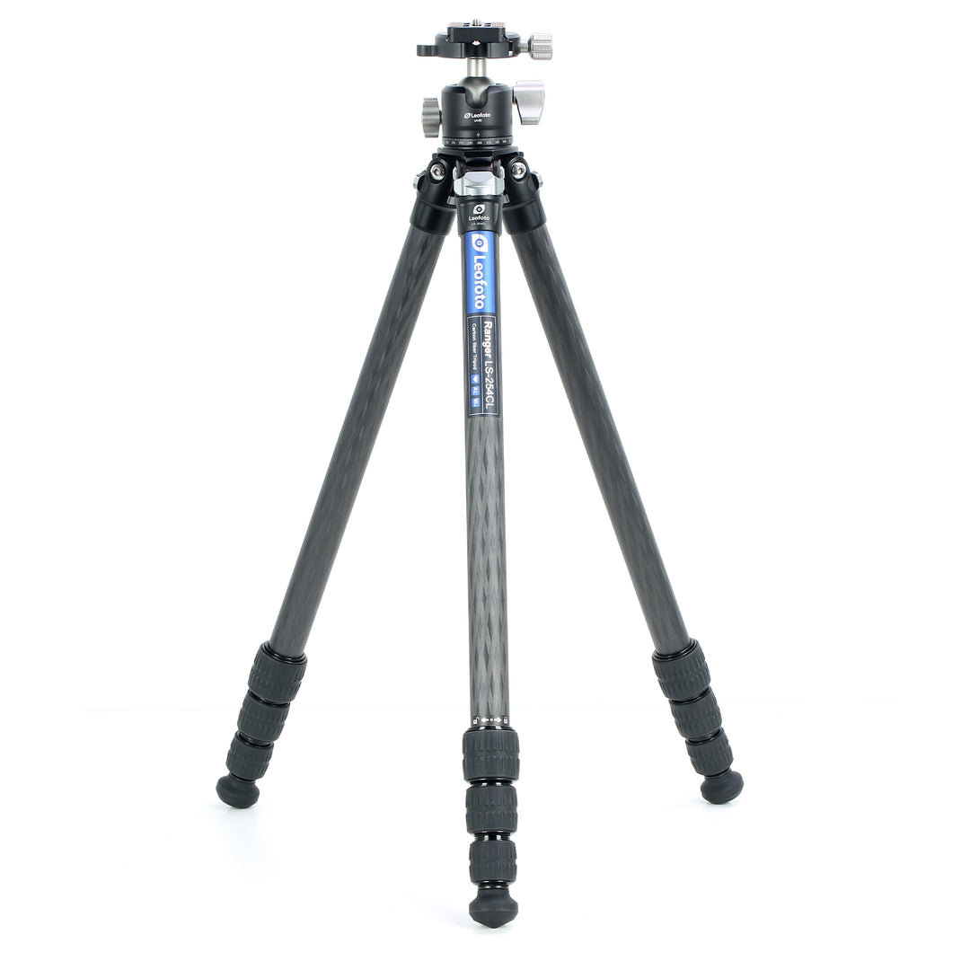 Leofoto Ranger LS-254CL Extra Long Carbon Fiber Tripod Kit
