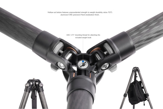 Leofoto Ranger LS-323C + LH-40 Carbon Fiber Tripod Kit